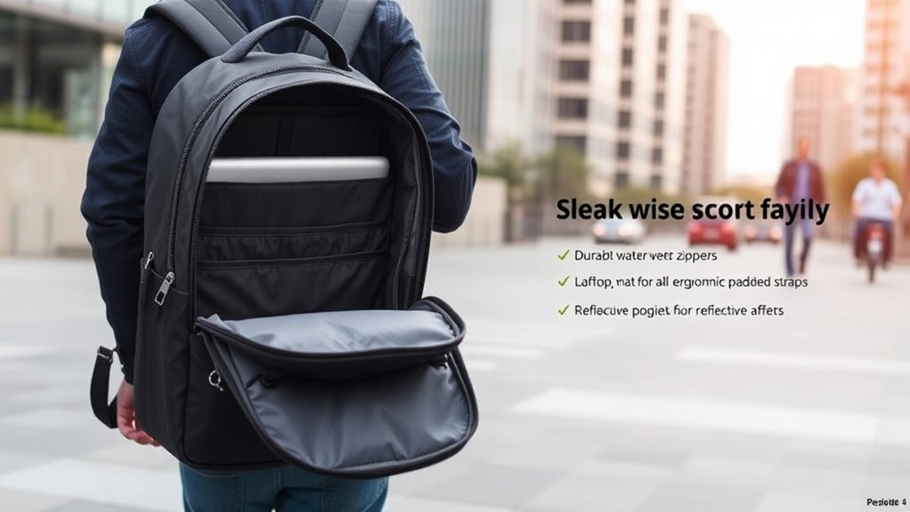 essential commuter backpack features