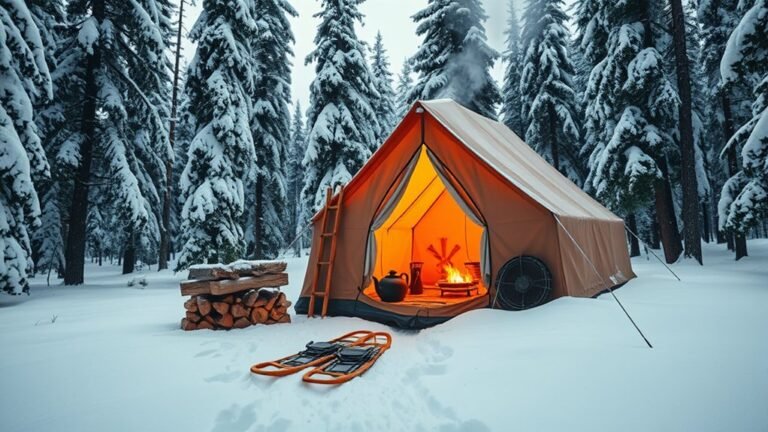 essential hot tent camping