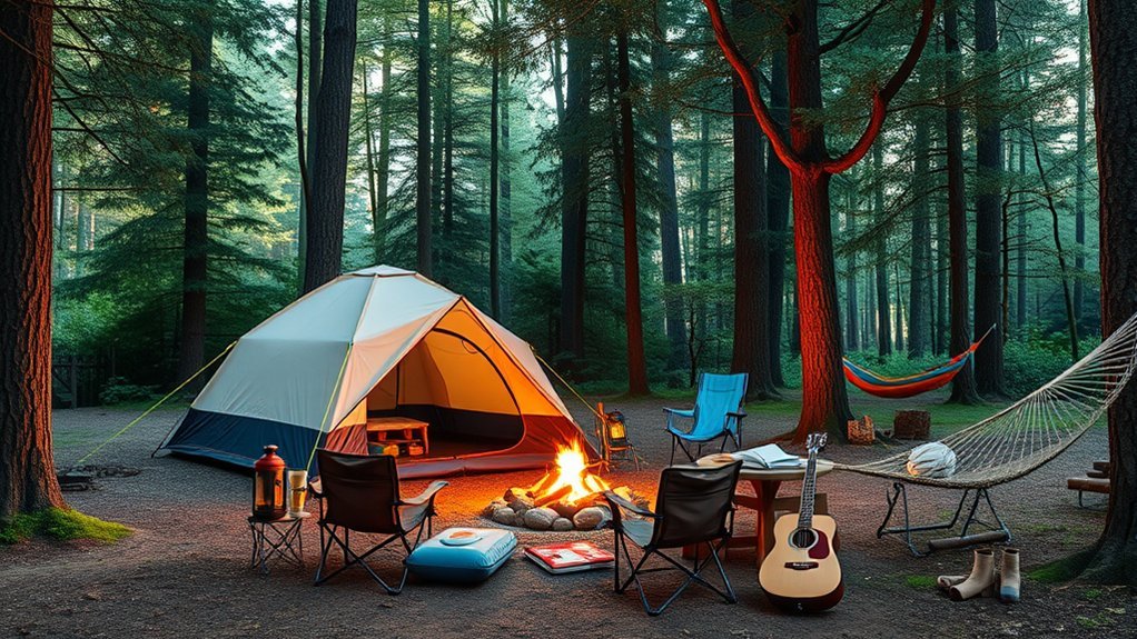 family camping entertainment ideas