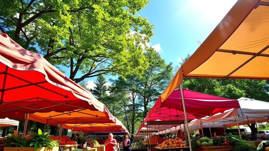 farmers market tent considerations