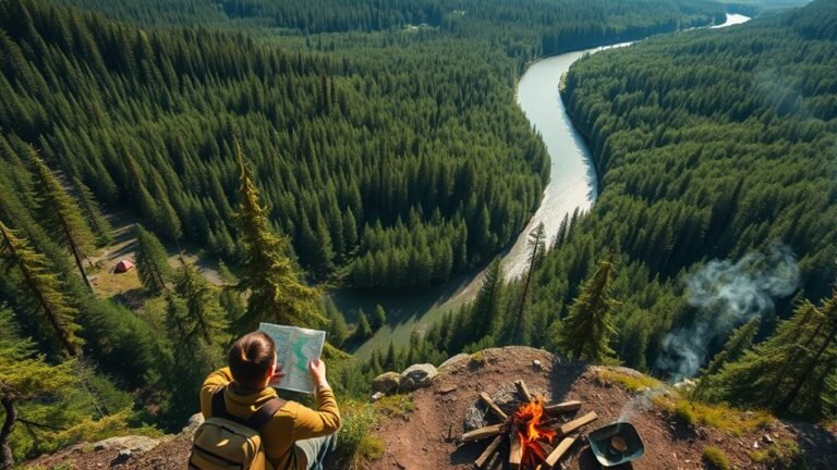 finding us campsites easily