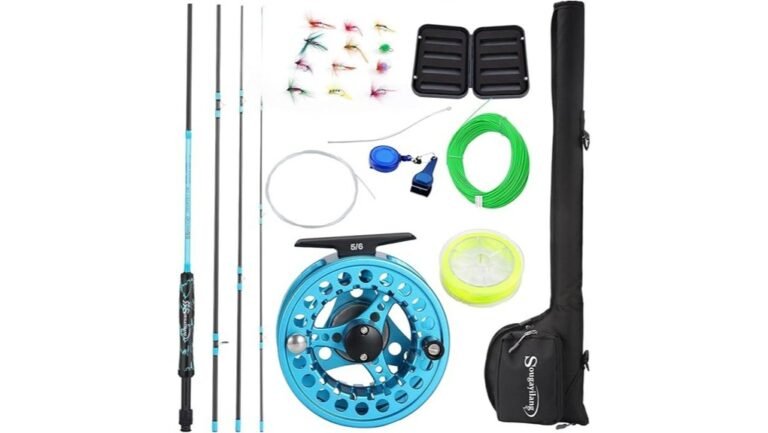 Sougayilang Fly Fishing Combo Starter Kit Review fishing gear for beginners