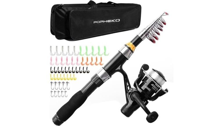 Telescopic Fishing Pole Reel Combo Review fishing gear review combo