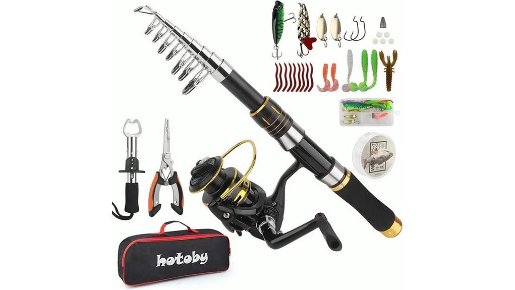 fishing pole combo review