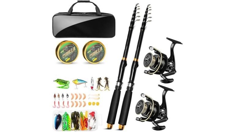 fishing rod and reel