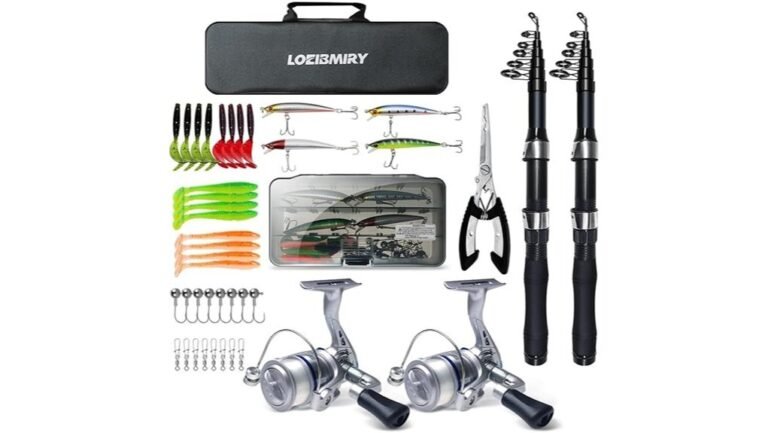 fishing rod and reel