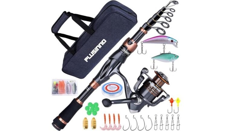 fishing rod and reel