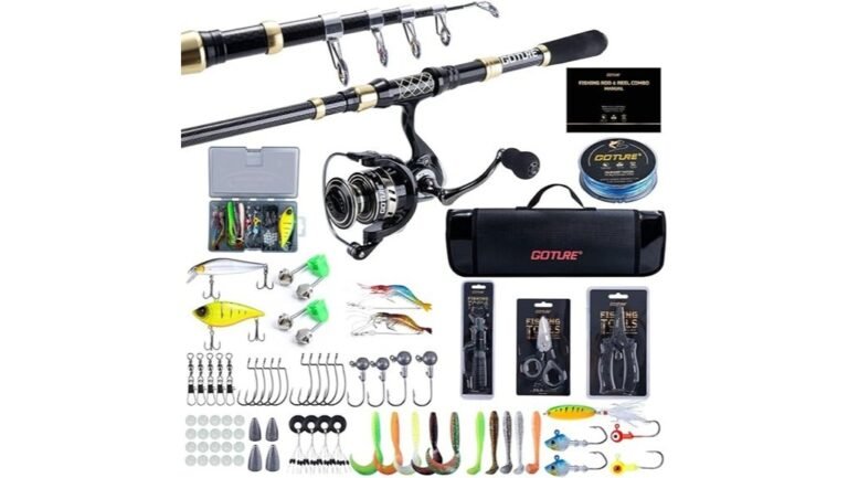 fishing rod and reel