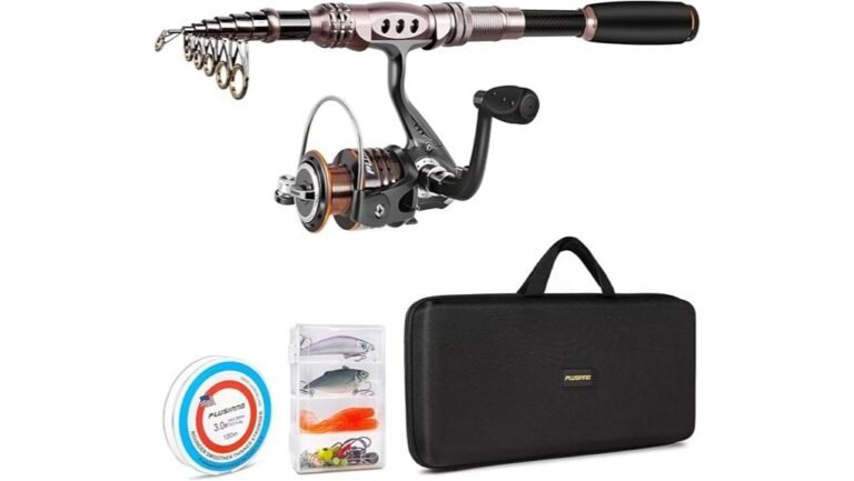 PLUSINNO Fishing Rod and Reel Combos Review fishing rod reel combo