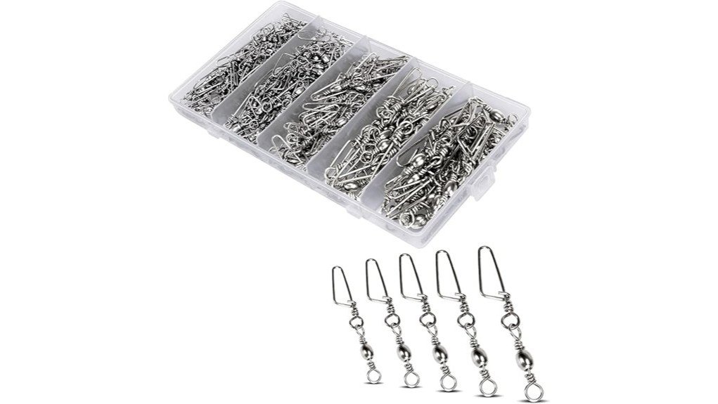 150PCS Fishing Swivels Snaps Kit Review fishing swivels snaps kit
