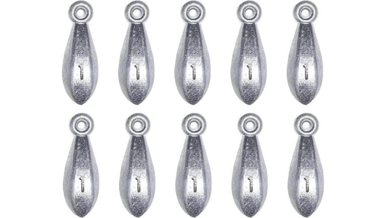 fishing weights performance assessment