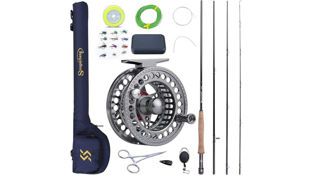 fly fishing rod combo