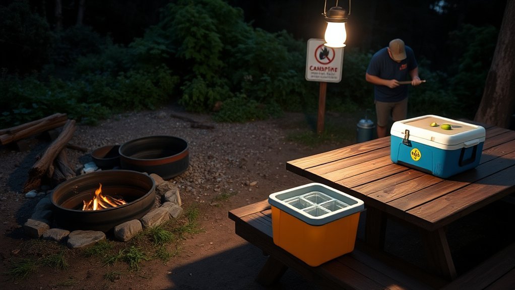 food safety during camping