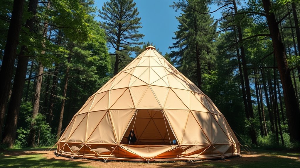 What Is a Geodesic Tent? Strength and Stability Explained geodesic dome tent benefits