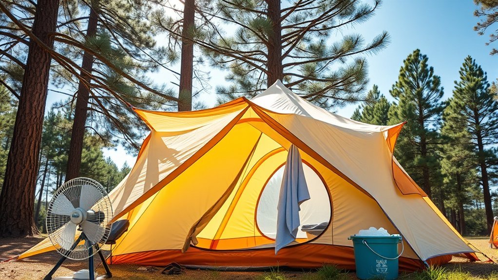 How to Keep a Tent Cool in Summer: Easy Heat-Blocking Tricks heat blocking tent techniques