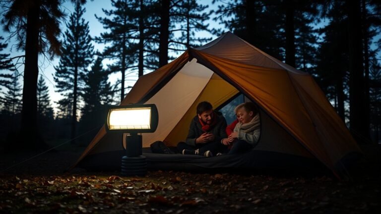 heater safety in tents