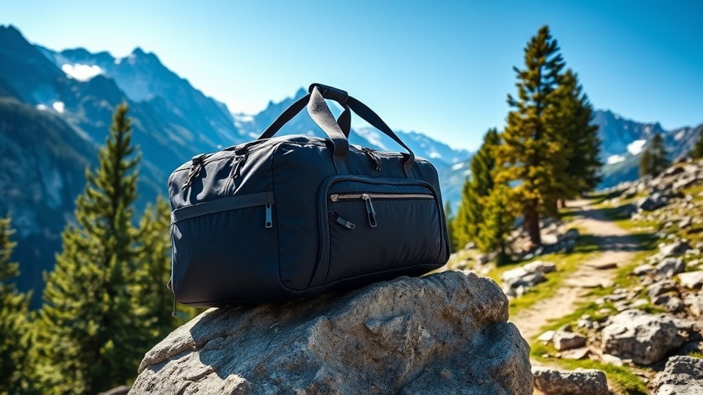 hiking duffel bag considerations