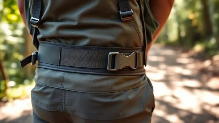 hip belt benefits and usage