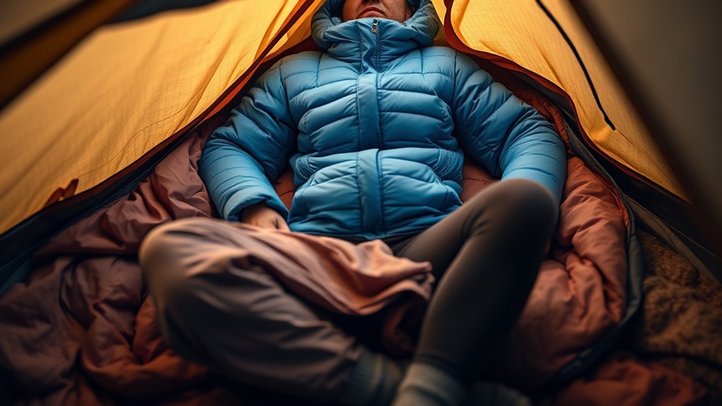 What to Wear to Sleep in a Tent for Cold Nights ideal insulating mid layer selection