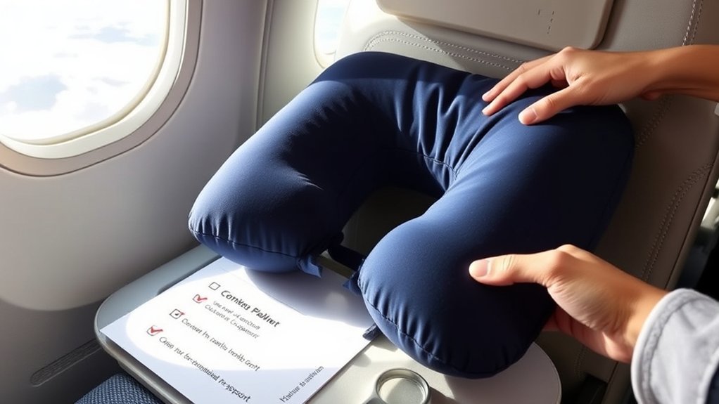 inflatable travel pillow considerations