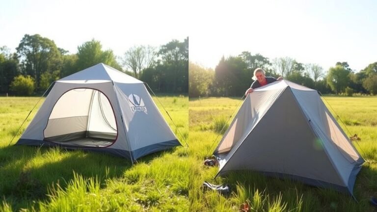 instant setup vs traditional camping