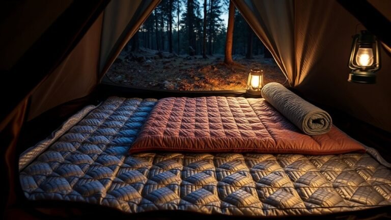 insulate tent floor properly