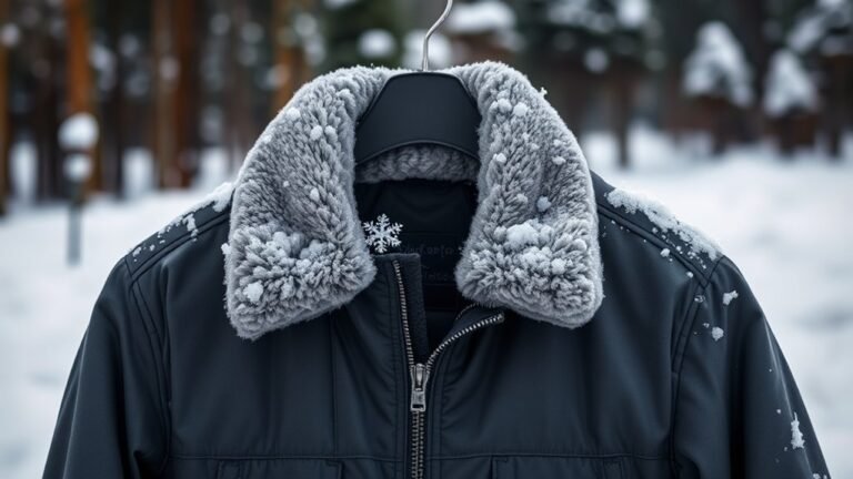 insulated collar winter jacket