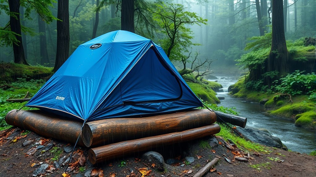 keep your tent dry