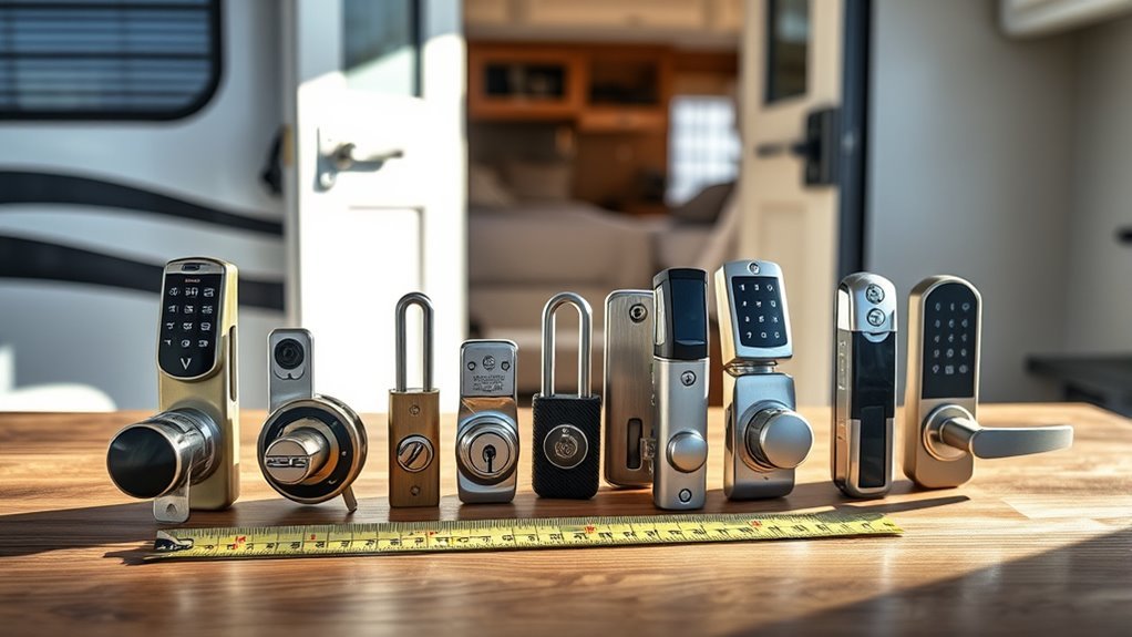 key factors for rv locks