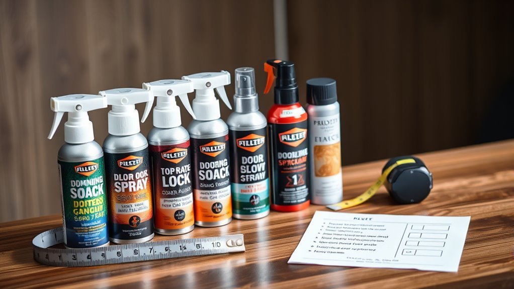 key factors for spray selection