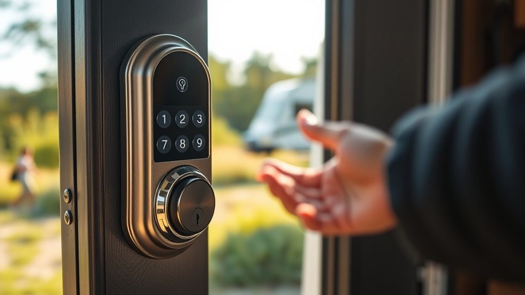 keyless rv door lock considerations