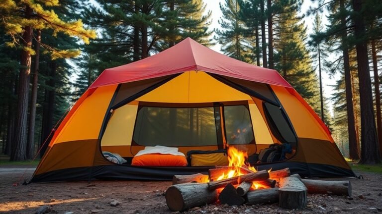 large capacity camping tents