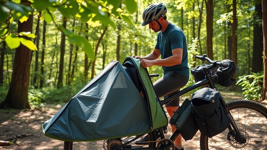 lightweight compact bikepacking tents