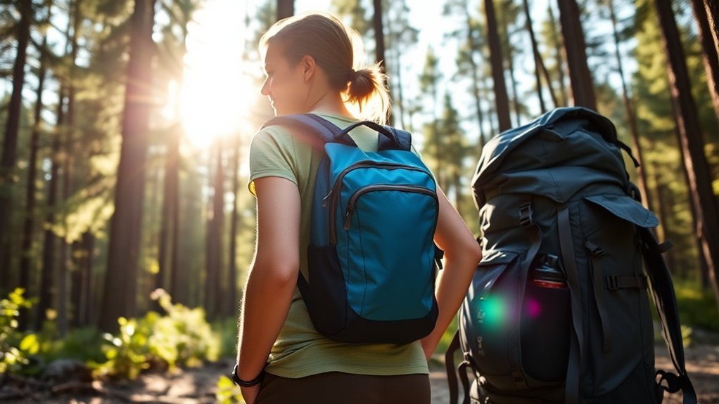 lightweight packs for adventures