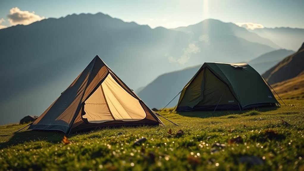 Single-Wall Vs Double-Wall Tents: Condensation, Weight, and Warmth lightweight streamlined moisture management