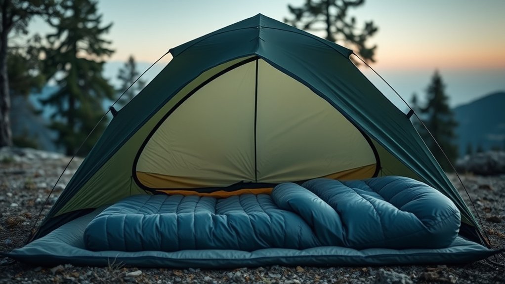 lightweight warm sleep system