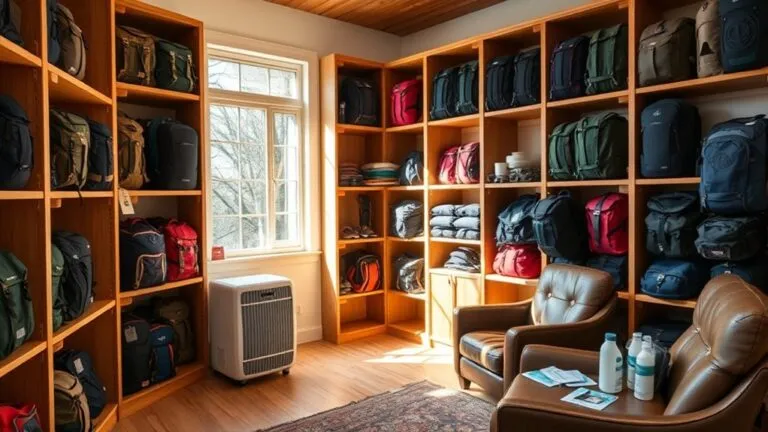 long term backpack storage tips