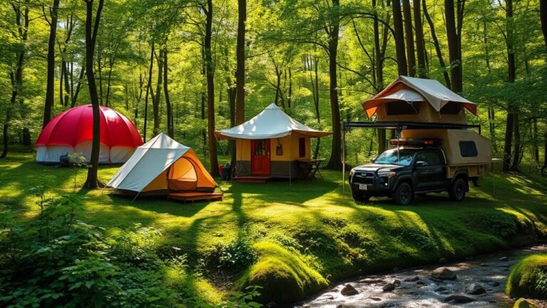 long term camping tents selection