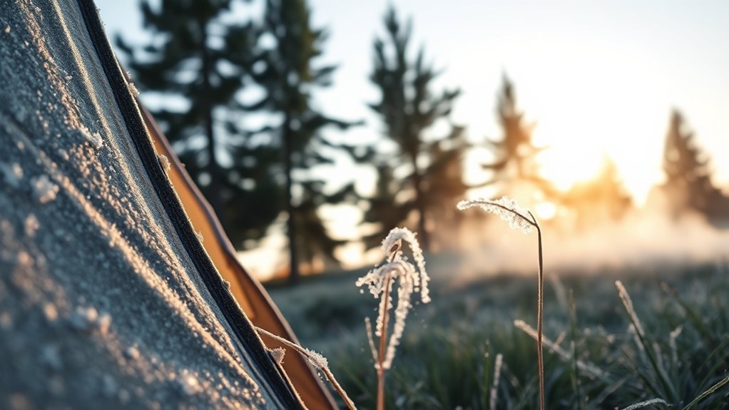 How to Deal With Morning Frost on a Tent managing tent frost formation