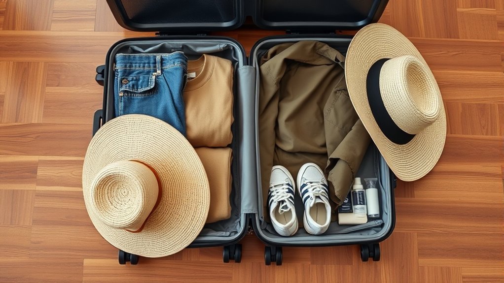 master one bag travel clothing