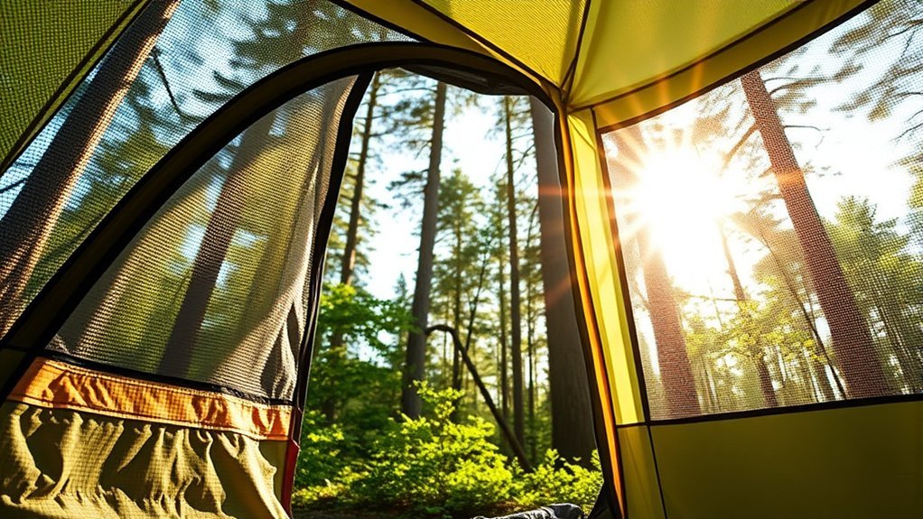 mesh ventilation for comfort