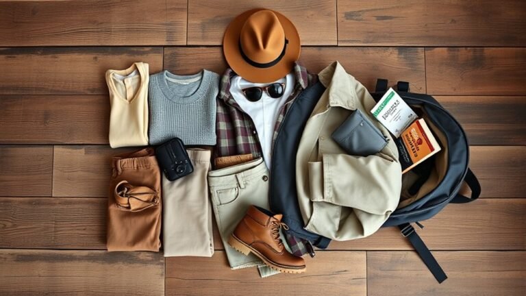 minimalist packing for travel