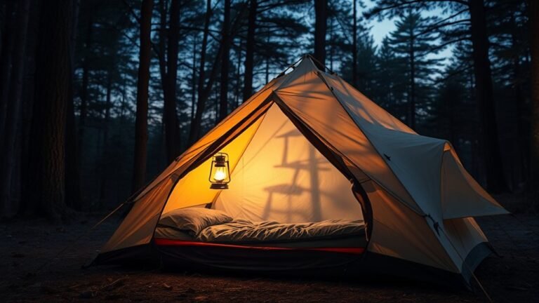 minimize tent wind noise