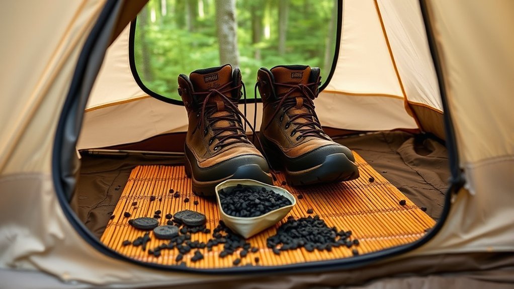 How to Manage Wet Shoes in a Tent Vestibule Without the Smell moisture control for shoes