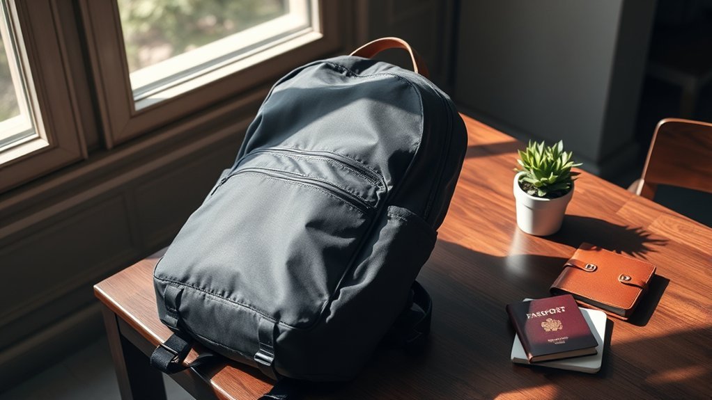 optimal travel backpack selection