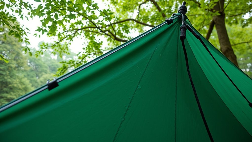 optimize rainfly for runoff