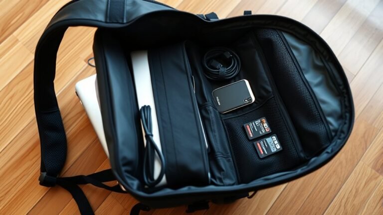 packing tech gear efficiently