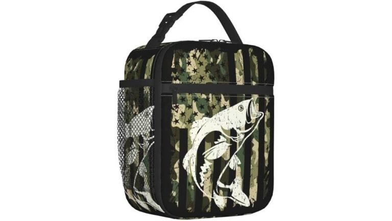 pdryly bass fish lunch bag