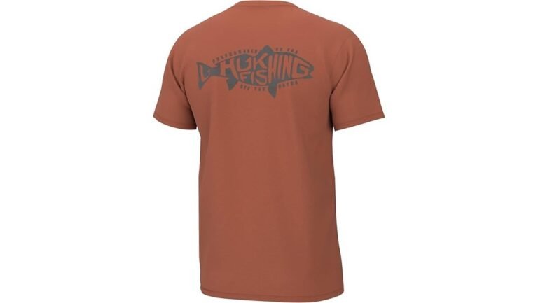 performance fishing logo tee