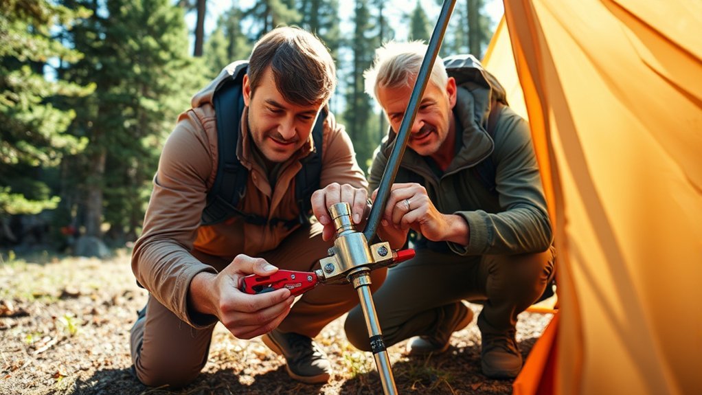 How to Splint a Broken Tent Pole in the Field pole splint enhances camping safety